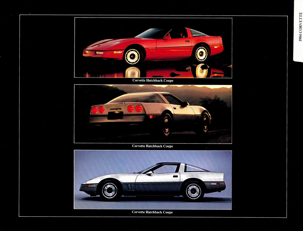 1984 Chevrolet Corvette Dealer Sales Album
